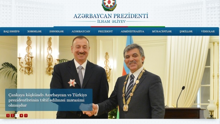 Azərbaycan Respublikasının Prezidentinin www.president.gov.az domen adlı İnternet saytının fəaliyyətinin təkmilləşdirilməsi ilə bağlı TÖVSİYƏLƏR