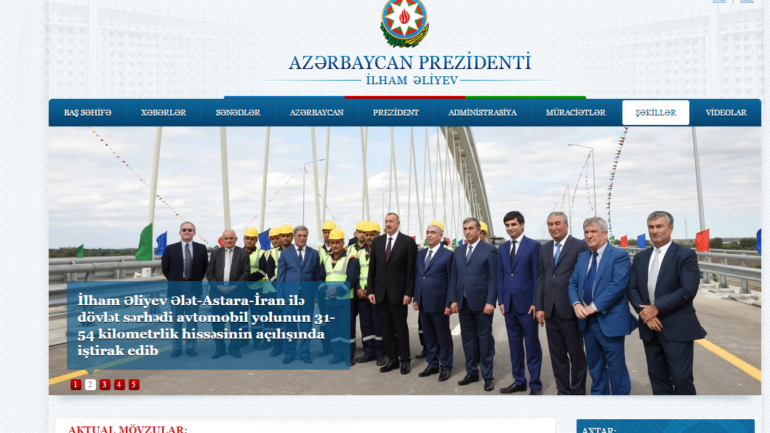 Azərbaycan Respublikası Prezidentinin www.president.gov.az domen adlı İnternet saytının monitorinqinin yekunu /İCMAL/
